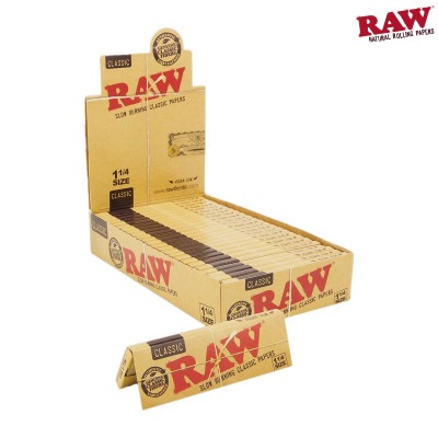 RAW CLASSIC 1 1/4  24CT/PACK